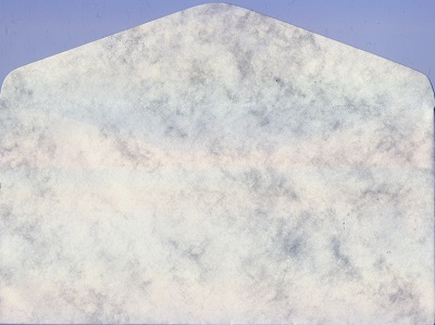 "Marble Paper - Ivory", E6/5 konvolutter, 10 stk