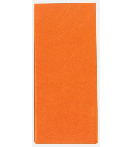 Silkepapir, "Orange", 10 ark 50 x 66cm
