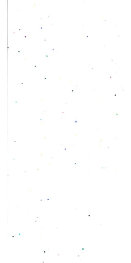 Silkepapir, "White Glitter", 3 ark 50 x 66 cm
