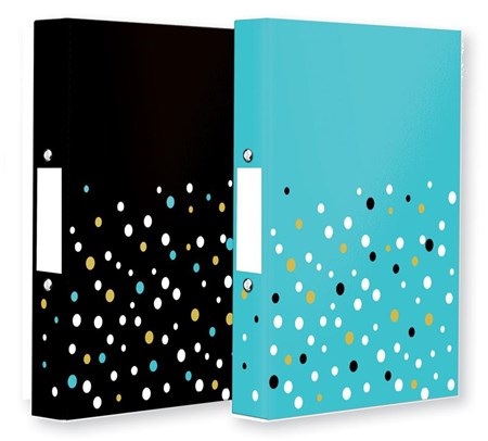 "Spots Collection" Ringperm A4, 2 assortert