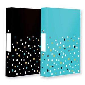 "Spots Collection" Ringperm A4, 2 assortert
