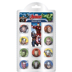 "Avengers" Eraser Pack (10 viskelær)