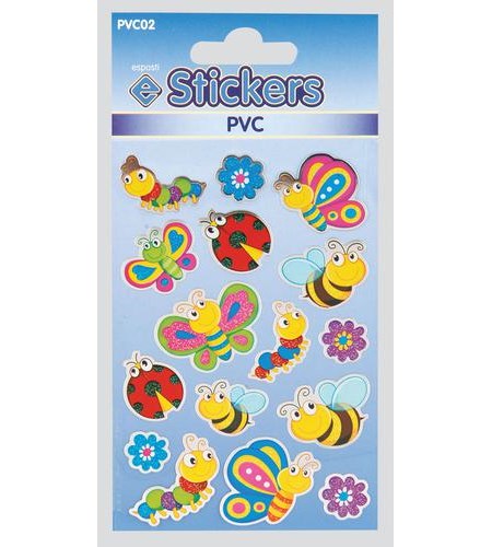 Stickers "PVC Bugs"