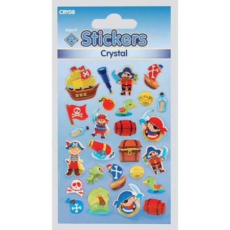 Stickers "Crystal Pirates" 1 ark