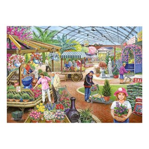 "At the Garden Center" Puslespill 500 biter