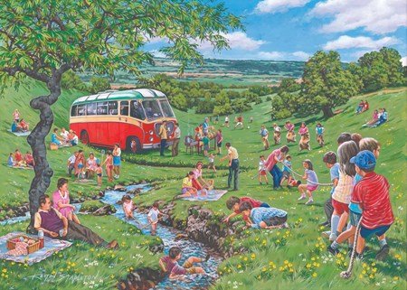 "Sunday Picnic" Puslespill 500 biter