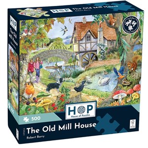 "The Old Mill House" Puslespill 500 biter