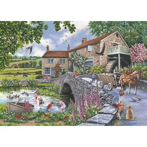 "Old Mill" Puslespill 1000 biter.