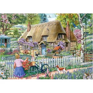 "Bluebell Cottage" Puslespill 1000 biter.