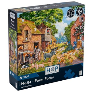 "No.24 - Farm Focus" Puslespill 1000 biter