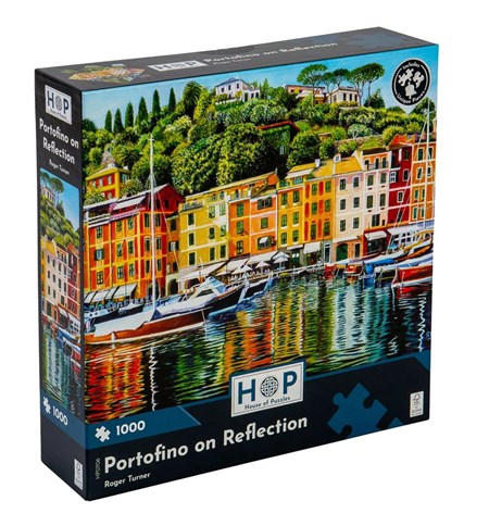 "Portofino on Reflection" Puslespill 1000 biter