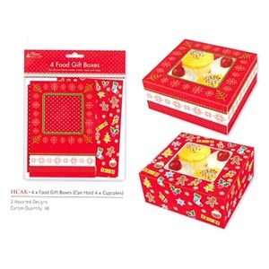 "4 Food Gift Boxes"