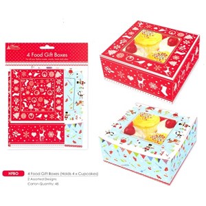 "4 Cake Gift Boxes"