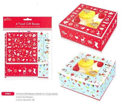 "4 Cake Gift Boxes"
