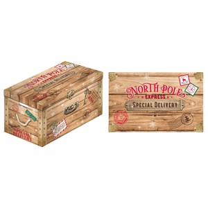 "North Pole" Flat Pack Box, stor rektangulær eske