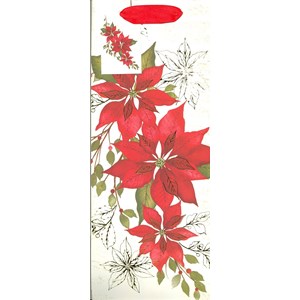 "Poinsettia" Flaskepose