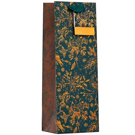 "Christmas Toile" Flaskepose