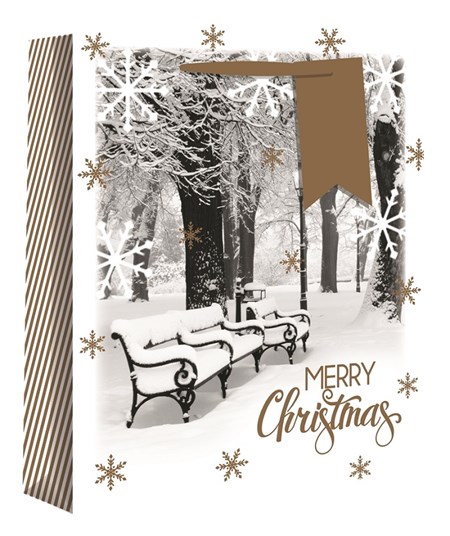 "Snowscene" Gavepose medium