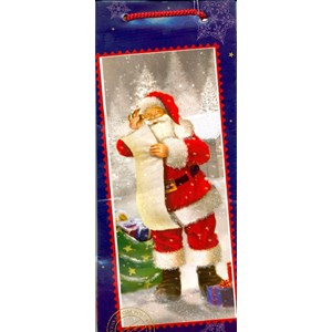 "Traditional Santa", Flaskepose