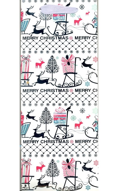 "Christmas Sleigh" Flaskepose