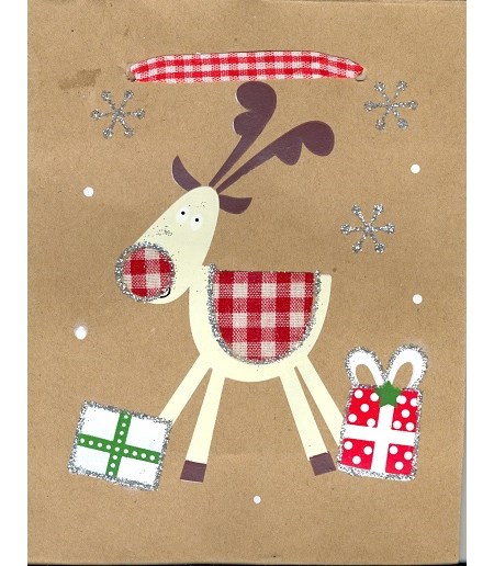 "Reindeer - Craft Bag" Gavepose small