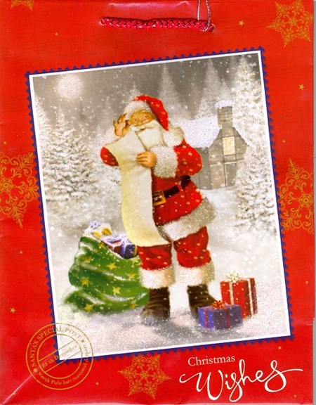 "Traditional Santa", Gavepose shopper