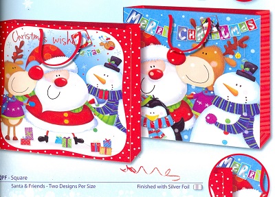 "Santa & Friends", Gavepose XXL, 2 ass