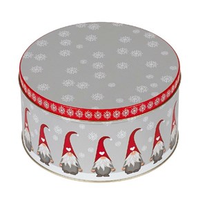"Nisse" Rund metallboks