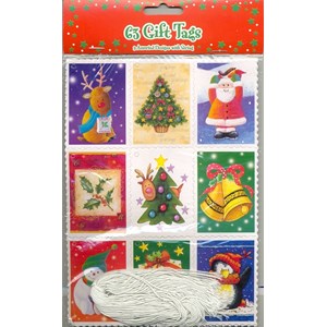 "63 Gift Tags", 9 ass
