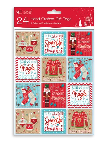 "24 Hand Crafted Gift Tags"
