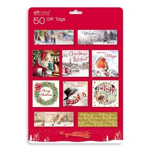 "Traditional" 50 Gift Tags
