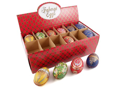 "Faberge Regal Eggs" Metall-egg (24)