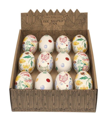 "Emma Bridgewater - Medium Eggs" 4 assortert (24)