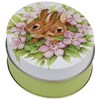 "Karli & Hopsi" Oval metalleske, 2 assortert