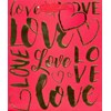 "Love Text" Gavepose medium