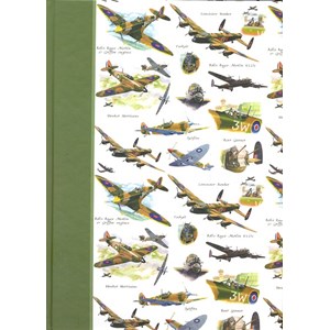 "Aircraft", Notatbok, A4, linjert, 80 ark