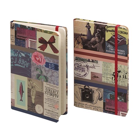 "Retro" Notebook large 2 assortert