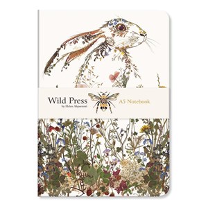 "Wildflower Hare" A5 Luxury Notebook