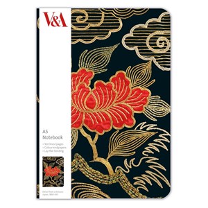 "Kimono Flower" A5 Luxury Notebook