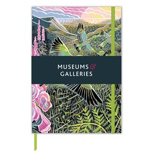 "Foxgloves and Finches" Deluxe Journal