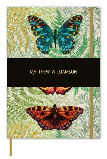 "Butterfly Ferns" Deluxe Journal