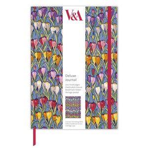 "Rows of Crocuses" Deluxe Journal