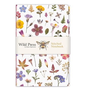 "Wild Press - Flower Meadow" Stitched Notebook