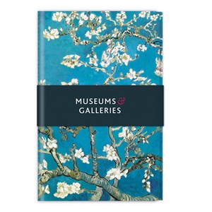 "Almond Branches in Bloom - van Gogh" Stitched Notebook