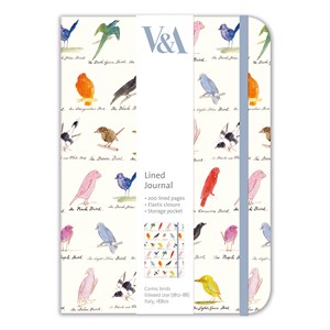"Edward Lear Birds" Lined Journal