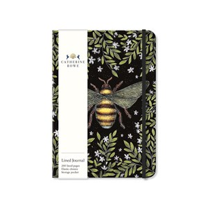 "Bee - Catherine Rowe" Lined journal