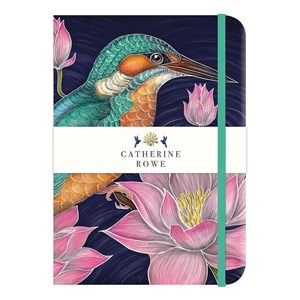 "Catherine Rowe - Kingfisher" Lined Journal