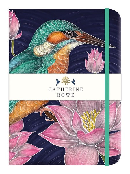 "Catherine Rowe - Kingfisher" Lined Journal