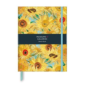 "Vase With Twelve Sunflowers" Sketchbook