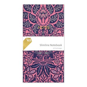 "Dove and Rose" Slimline Notebook